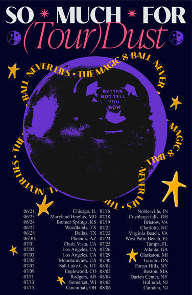 Tourdust Concert Poster